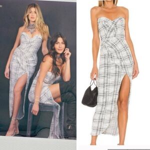 KATIE MAY Bad B Dress in Black Multi